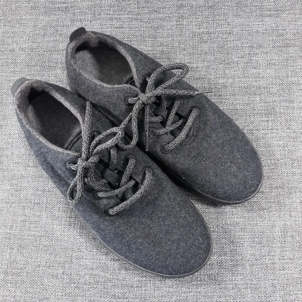 Allbirds Womens Wool Runners Gray Running Shoes Sneakers Size 10